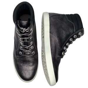Timberland Dausette Metallic Leather Ankle Boot Sneaker Women’s Sz 7.5 Street